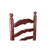 Silla rustica de enea y madera Colonial